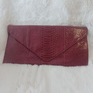 Oversized Red Envelope Clutch